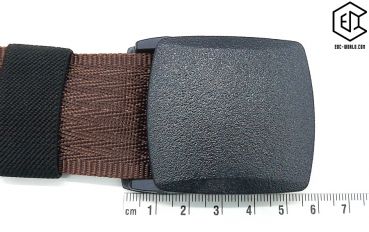 Gürtel mit Schnellverschluss kaffeebraun